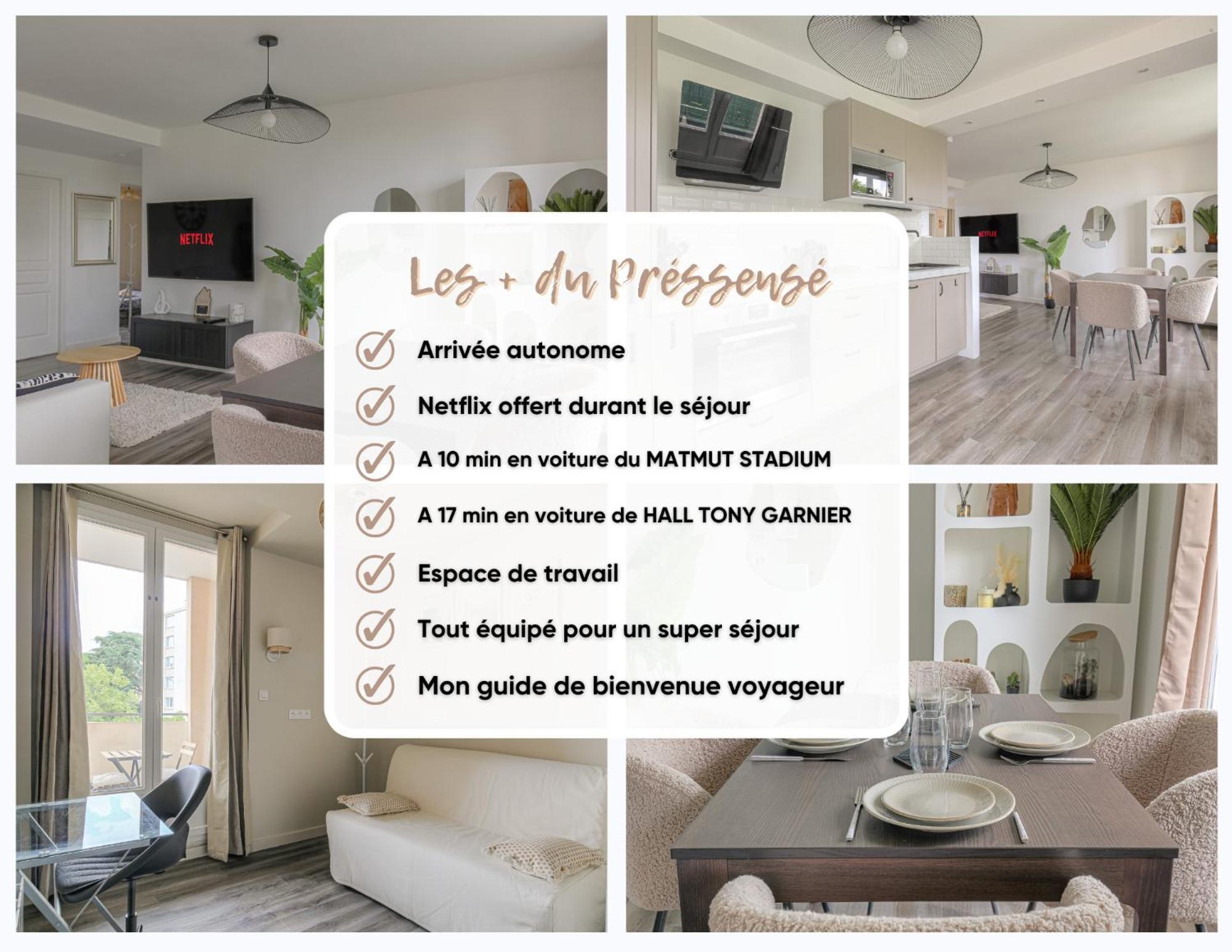 Le Pressense, Ideal Sejour Pro Ou Familiale Vénissieux