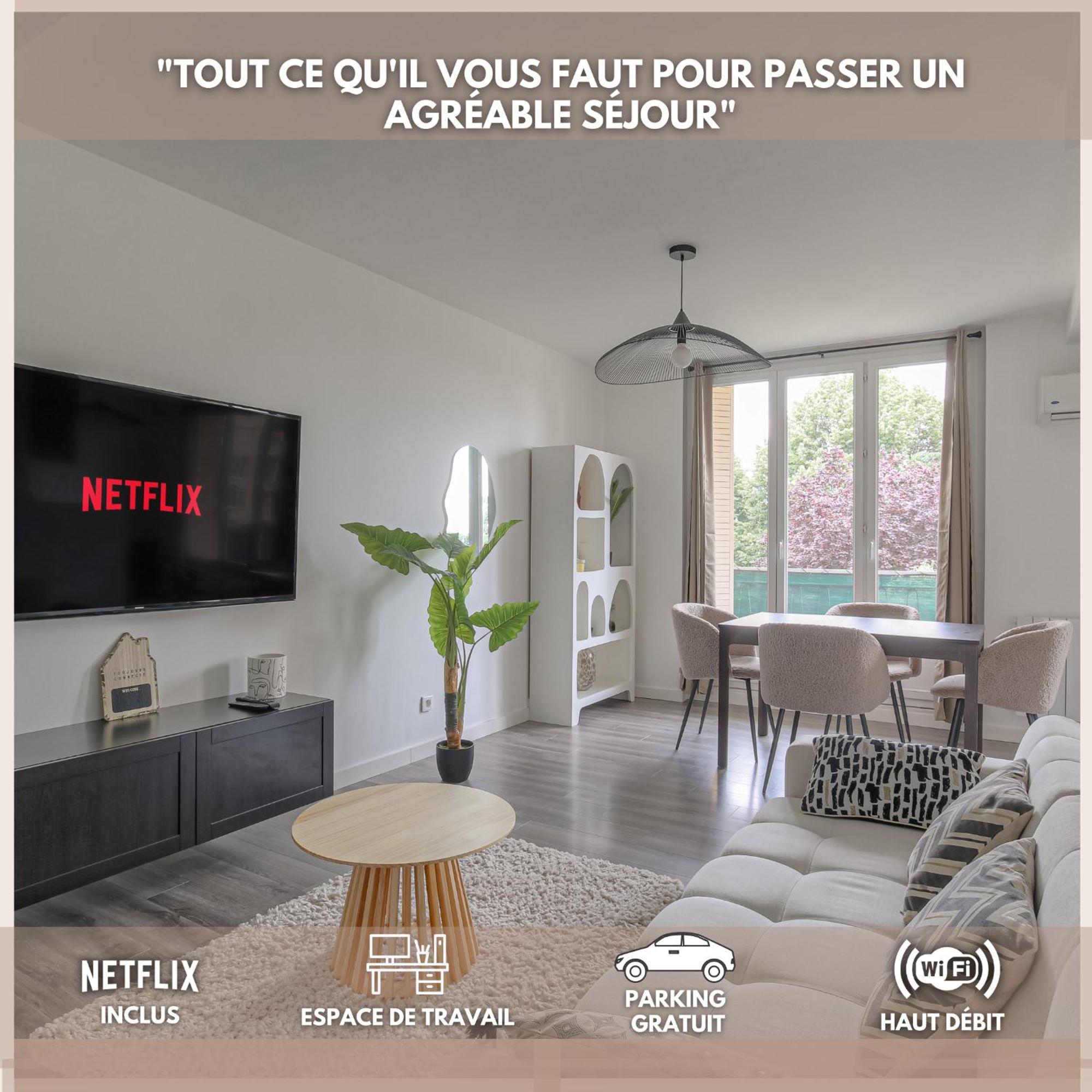 Le Pressense, Ideal Sejour Pro Ou Familiale Appartement Vénissieux